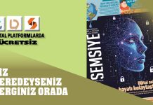 Şemsiye Dergisi’nin yeni sayısı yayında!